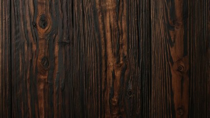Obraz premium Highly Detailed Dark Wood Texture