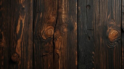 Obraz premium Highly Detailed Dark Wood Texture