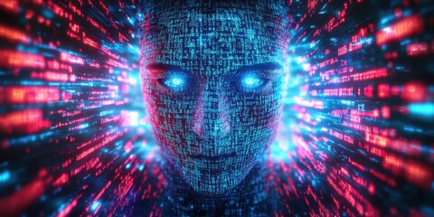 Confronting data privacy challenges a faceless figure in the digital realm