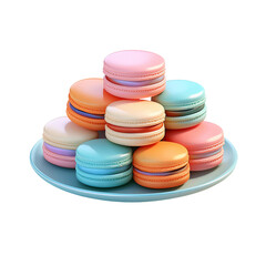 Dessert-Macaron-3D