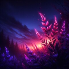 Twilight Fire A purple and pink fire that burns with a soft twil