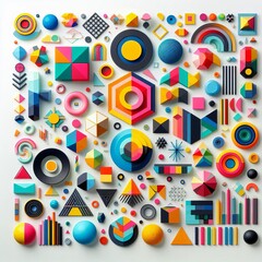 Obraz premium VI Variations by Shape and Form