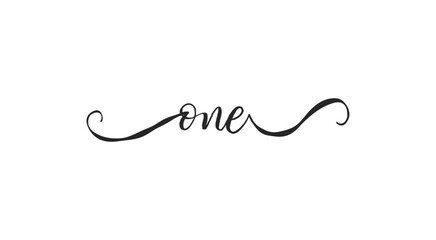 One card. Hand drawn quote. Modern brush calligraphy. Isolated on white background