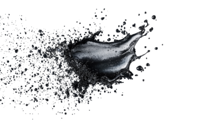 An extraordinary display of kinetic energy, capturing the moment a liquid splashes dramatically against a dark backdrop, creating a visual masterpiece of movement and texture.