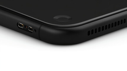 Smartphone design showcase technology image minimalistic close-up innovative features