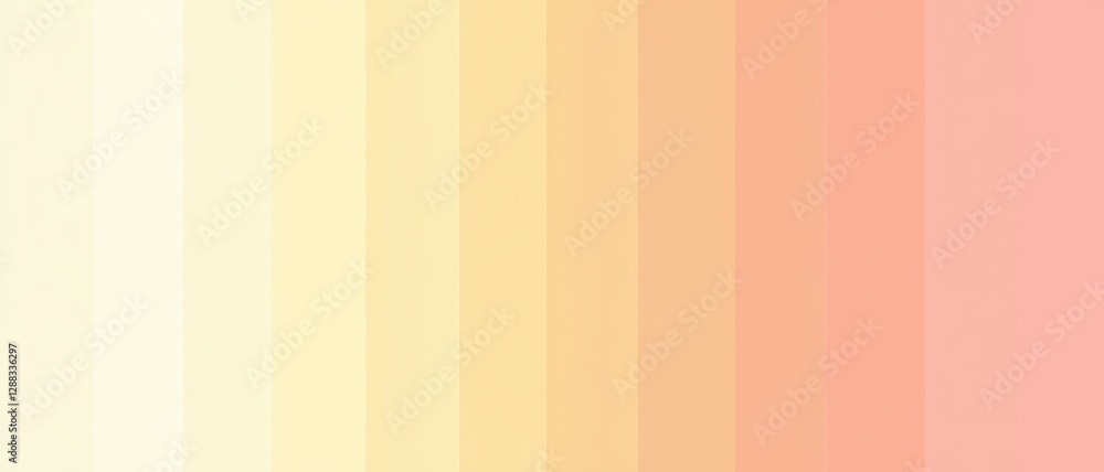 Poster soft gradient of pastel colors transitioning from light to warm tones.