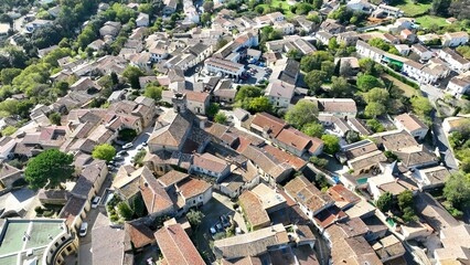 village de Montferrier-sur-Lez pr&egrave;s de Montpellier