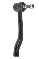 terminal, bushing, ball joint, spare part for car on white background