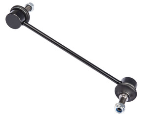rod connecting stabilizer link rod, car spare part  isolated on white background.