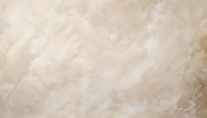 Neutral, textured abstract flyer background featuring muted beige tones with subtle variations from brush strokes. Ideal for themes of simplicity, warmth, or text overlays