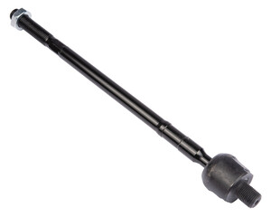 New auto parts, tie rod on a white background. Car Suspension Repair