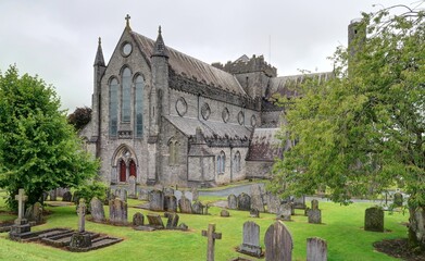 château et ville de Kilkenny en Irlande