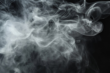 Captivating Smoke Patterns in High-Resolution Photography. Generative Ai