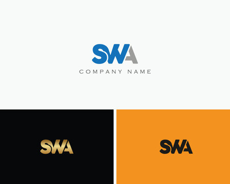 SWA Latter Logo Design