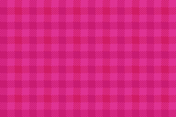 Pink checkered seamless pattern