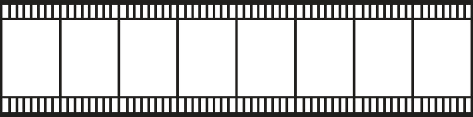  film strip icon. black design in trendy style. Vector illustration