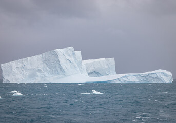 Iceberg in Drygalski Fjord, South Georgia, South Atlantic	