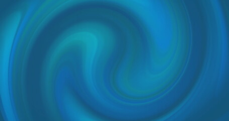 Image of blue spiral shapes moving
