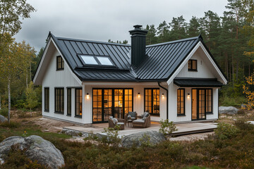 modern country house