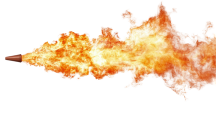 Dynamic flame burst action transparent background png fire element graphic design vibrant effect visual impact