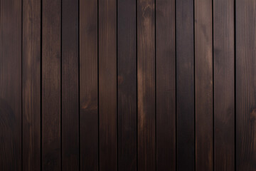 Naklejka premium Elegant Dark Wooden Texture for Sophisticated Interior Design. Generative Ai