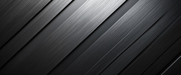 Obraz premium Close-up image of brushed metal texture with diagonal lines, showcasing a sleek, modern, and sophisticated design, symbolizing strength, precision, and industrial aesthetic.