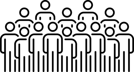 People Icons Work Group Team Business, Group Of People Icon