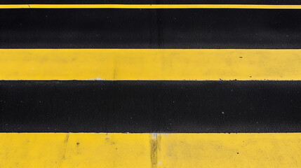 Double Yellow Lines on Black Road