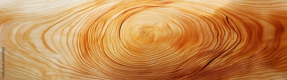 Poster flowing wood texture with mesmerizing spiral natural background with intricate wooden grain ideal fo