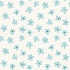 cute and unique floral pattern background for covers, notes, Soft backgrounds colour. 