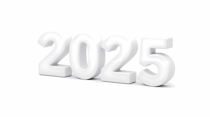 The number twenty-five is written in white