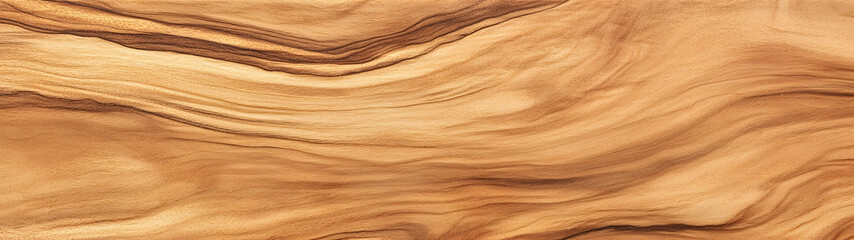 Fototapeta premium Highly detailed close up image of natural wood grain and texture patterns in rich brown and golden tones This versatile background can be used for a variety of design art