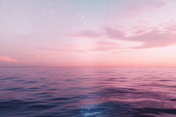 Obraz premium Underwater and costal background in Mermaid party colors with shimmering