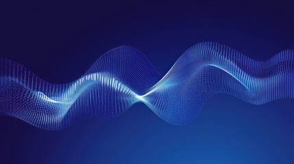Widescreen financial graph with an abstract trend line and chart, set against a stock market-themed blue background.