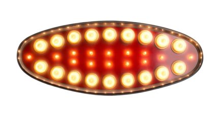 Retro light bulb design with transparency background png format vintage style white