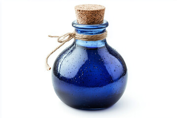 The magic elixir on white background