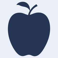 apples vector illustration silhouette