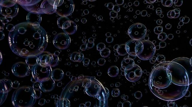 Bubbles Seamless Loop for backdrop/background
