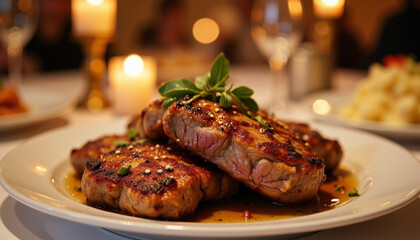 Elegant black and white wedding cake with abstract floral design, sophistication