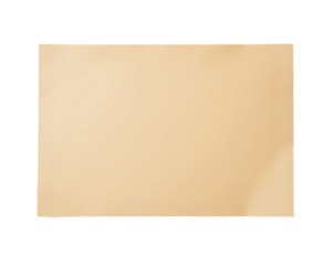 Textured Kraft Paper Piece Isolated for Design Use