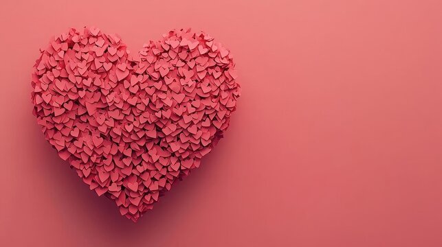 abstract-art-style,  Collection Happy Valentine's day poster banner background template with big red heart  ,space for text,
