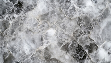 Obraz premium Detailed Translucent Grey Marble Surface