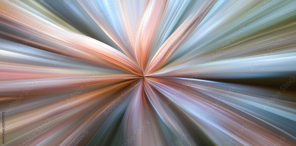 Poster vibrant abstract background image featuring a rainbow gradient effect with lines, suitable for vario