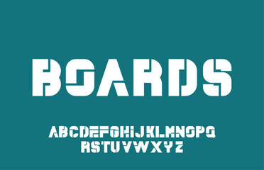 Abstract modern alphabat font, for sport racing fashion headline company, typography vector illustration 