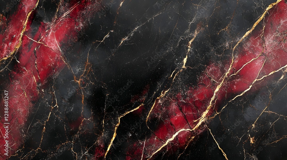 Poster striking textured abstract marble granite stone rock backdrop wallpaper pattern background for elega
