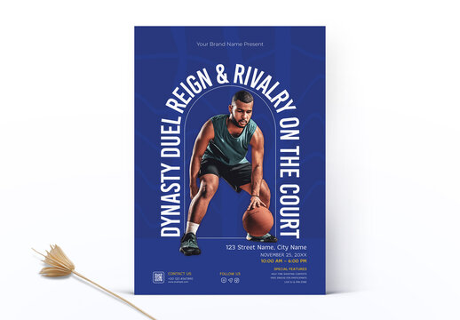Basketball Tournament Flyer Layout