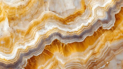 Obraz premium Stunning agate mineral texture showcasing vibrant banded patterns mesmerizing curves and a captivating natural design