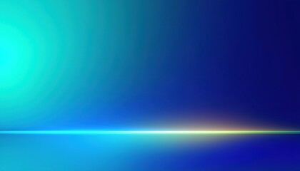 Light streak crossing a colorful blurry background