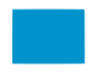 シンプルな境界をぼかした青のボード。背景透過。