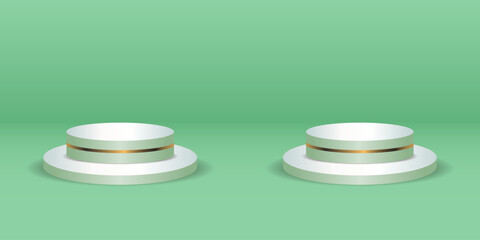 Pipe light turquoise green image with cylinder curve pattern or vertical. Vector Illustration